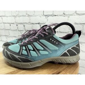 ECCO Biom Trail FL Trail Running‎ Mesh Athletic Shoes Teal Women's 38 (US7-7.5)